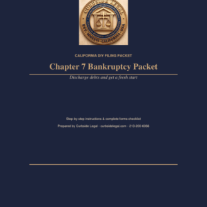 Chapter 7 Bankruptcy Packet
