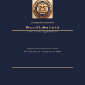 Demand Letter Packet