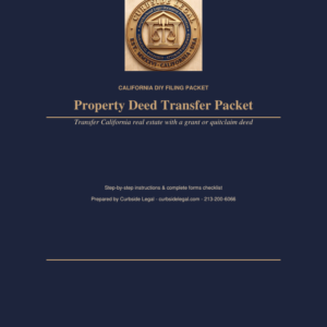 Property Deed Transfer Packet