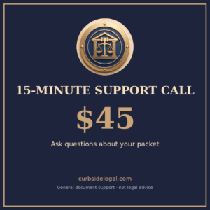 15-Minute Support Call